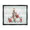 Stupell Industries Winter Sheep Snowy Farm Animals Framed Floater Canvas Wall Art